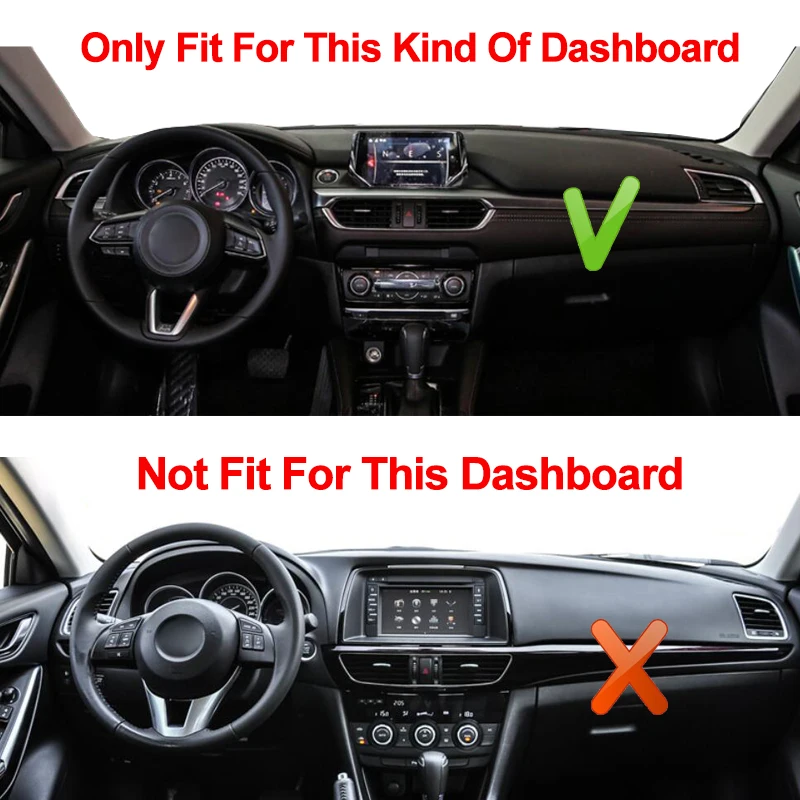 Для Mazda Atenza коврик для приборной панели, Накладка для приборной панели, коврик для защиты от солнца, инструмент для защиты ковра, аксессуары для стайлинга автомобилей