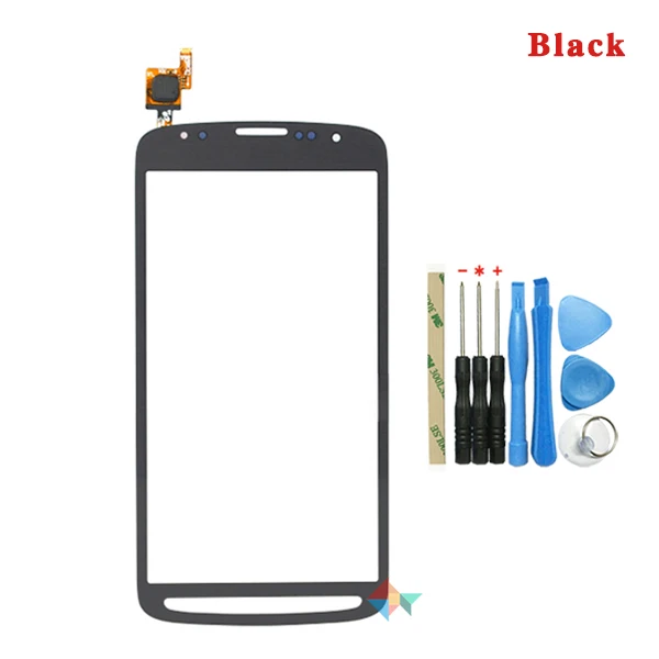 Высокое качество 5," для samsung Galaxy S4 Active I9295 сенсорный экран дигитайзер Переднее стекло объектив сенсорная панель+ инструмент - Цвет: Gray With Tool