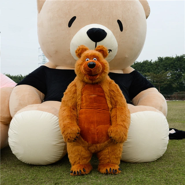 Life Size Huge Plush Teddy Bear Unstuffed Soft Giant Animal Toy 63 in