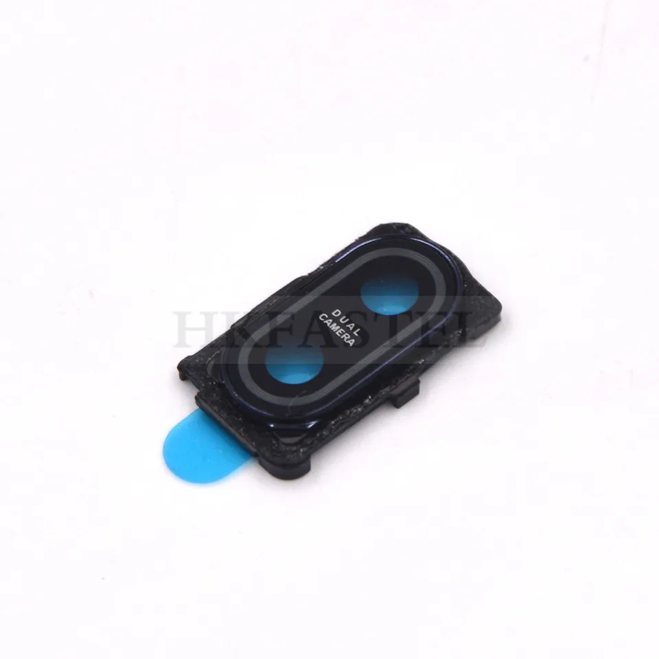 Для Asus Zenfone Max Pro(M1) ZB602KL задний корпус задняя крышка батарейный отсек+ Боковая кнопка громкости+ объектив камеры - Цвет: Lens Frame Blue