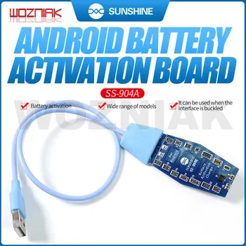 

SS-904A 903A Battery Activation Board Fast Charging FOR IPHONE 4-11 Android Mobile Phone Repair Tool Cable Overload Protection