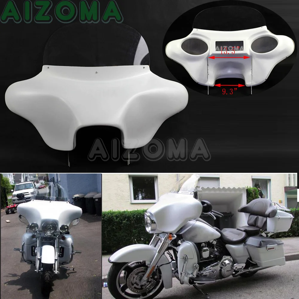 Съемные колонки 6х9 летучая мышь обтекатель фар для Harley Touring FLHR Road King EFI Custom FLHRS Classic