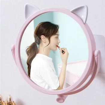 

New Desktop Dressing Mirror Princess Mirror Desk Creative Magnifying Bathroom Bedroom Make Up Mirror