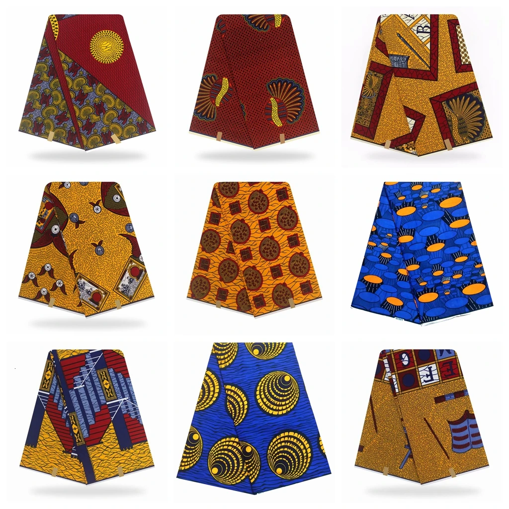 Гарантированный настоящий голландский восковой блок с принтами в оригинальном воском хлопок настоящий воск настоящий Африканский Анкара ткань Aso Ebi