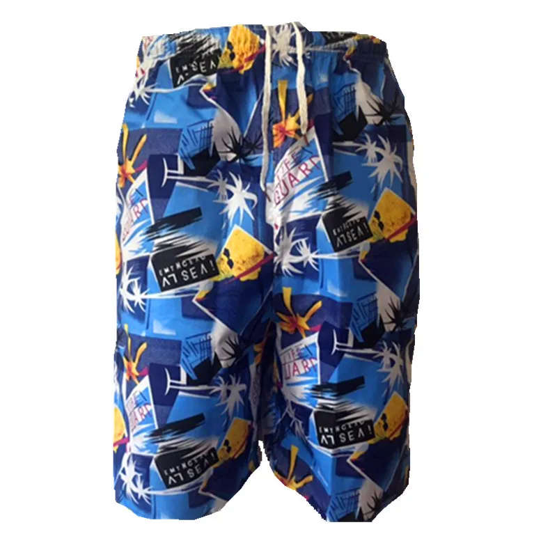 

Beach Shorts Men's Short Casual Quick-Dry Printed Rafting Surfing Booth Goods Swimming Trunks