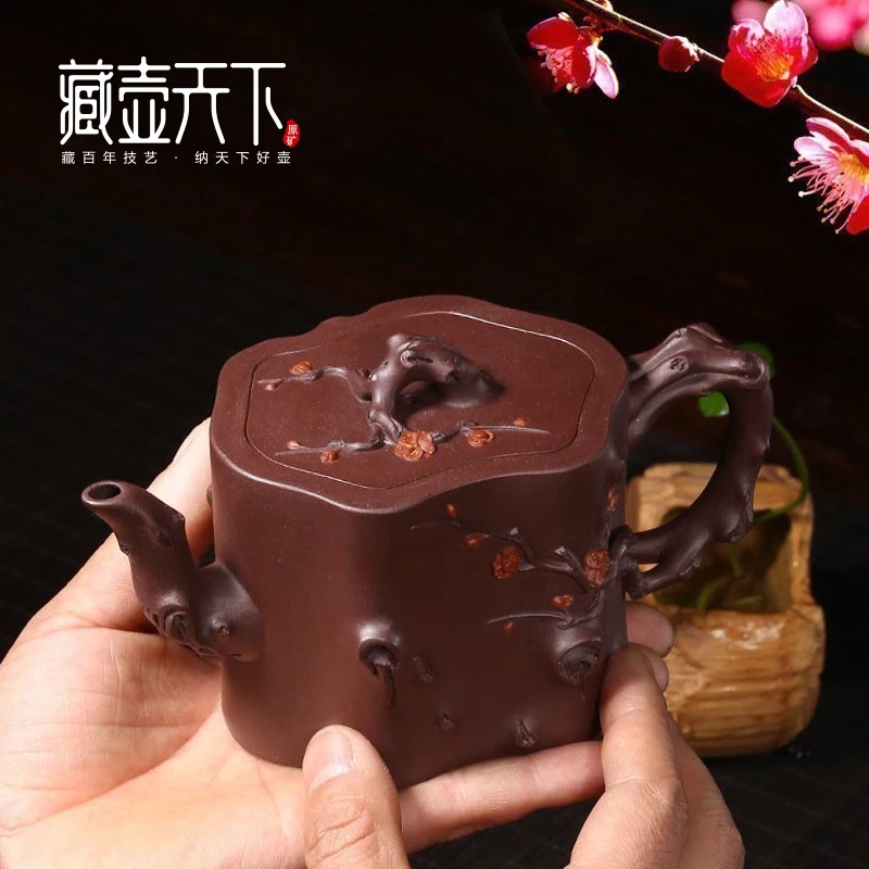 

★The yixing pot of the всемирно известный dell all hand рекомендуется Huang Longshan растушеванная руда фиолетовый старый ворс сливы