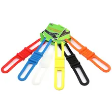 Силиконовый ремешок велосипедный кабель Галстуки аксессуары для горных велосипедов оборудование для велоспорта многоцелевой повязки ткань