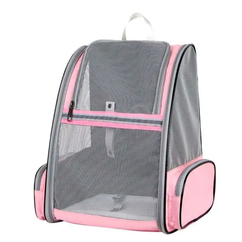 

Breathable Foldable Mesh Pet Carrier Backpack for Small Dog and Cat