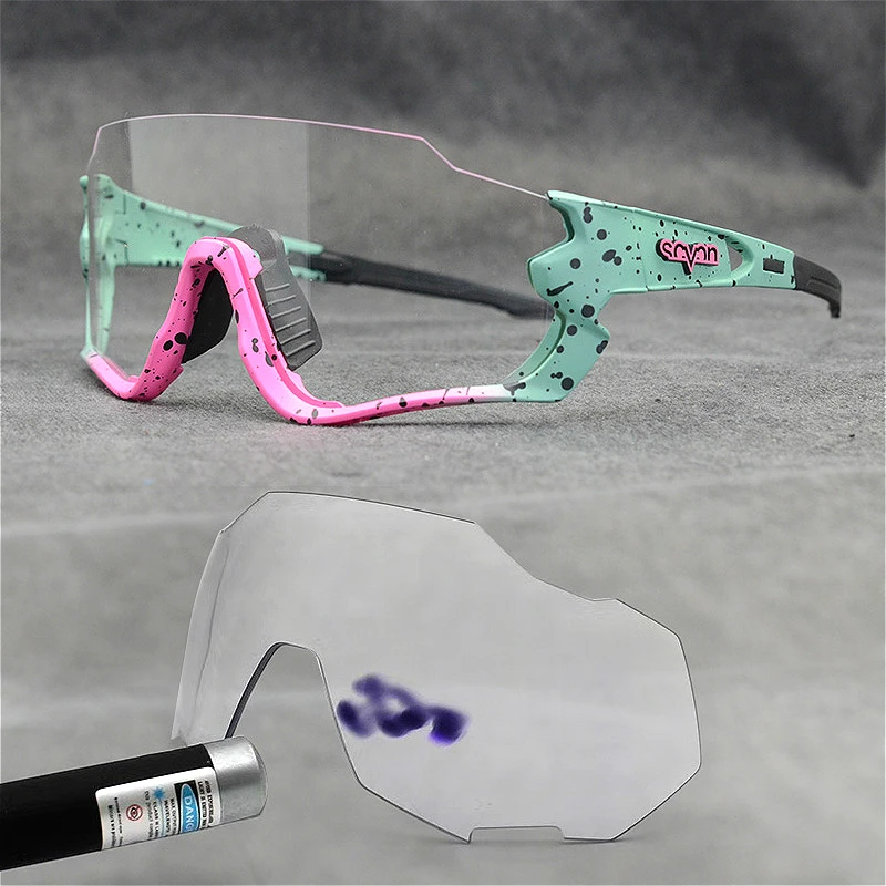 

Cycling Sunglasses MTB Road Bike Glasses Peter Outdoor Sports Gafas Ciclismo Cycling Eyewear Photochromic Cycling Glasses Men
