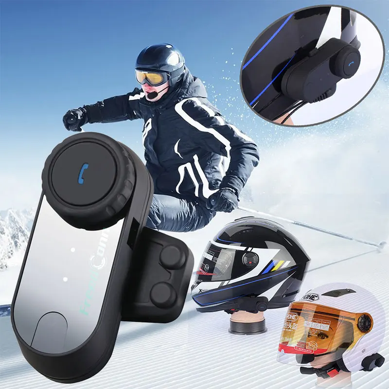 Полный дуплексный шлем рация прочный радио Bluetooth домофон для спорта на открытом воздухе для FreedConn Прямая