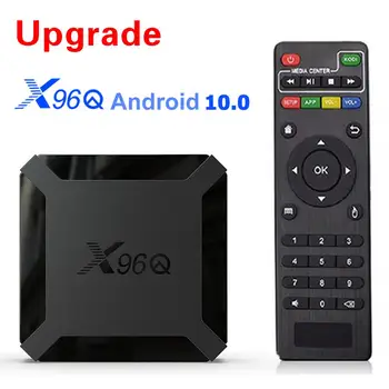 

X96Q TV Box Android 10.0 2GB 16GB Allwinner H313 Quad Core 4K 2.4G WiFi for Youtube Android 10 Set Top Box Media Player