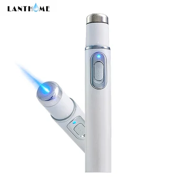 

Blue Light Therapy Acne Laser Pen Portable Wrinkle Removal Facial Massager Treatment Soft Scar Wrinkle Acne Removal Device