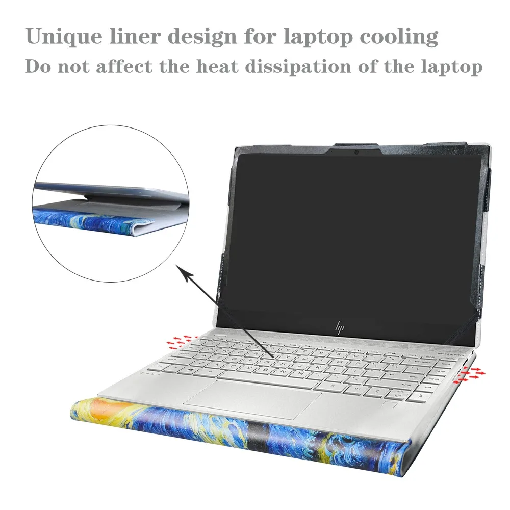 Защитный чехол Alapmk для ноутбука 13," hp Envy 13 13-aqXXXX 13-AQ0005NR [не подходит Envy 13 13-ahXXXX 13-adXXX 13-abXXX]