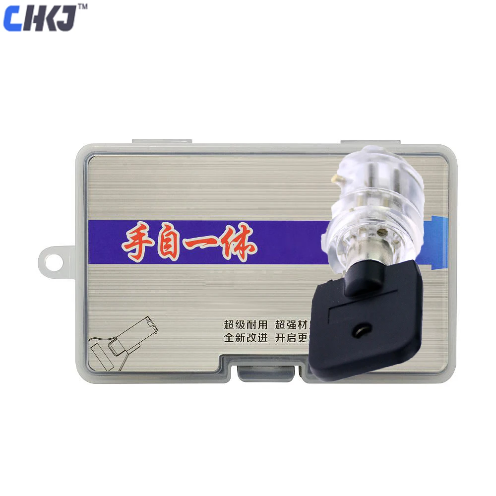 

CHKJ Professional Locksmith Tools 3PCS Tubular Tool 7.0mm 7.5mm 7.8mm with Transparent Tubular Lock Free Shipping