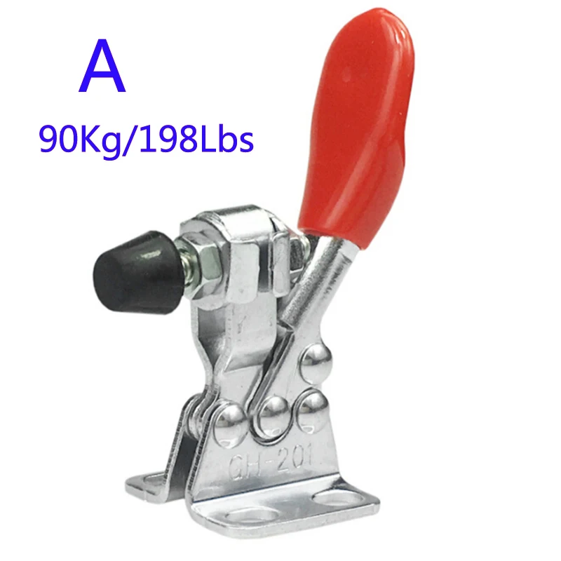 Woodworking 5 Pcs GH201 Hand Tools Toggle Clamps Vertical Quick Clamp