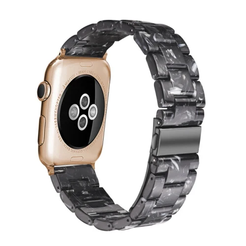 4 Резиновый ремешок для apple watch band 44 мм 40 мм, 42 мм, 38 мм, версия наручных часов iwatch серии 5/4/3/2/1 браслет Нержавеющая сталь пряжкой ремешок для часов - Цвет ремешка: 4
