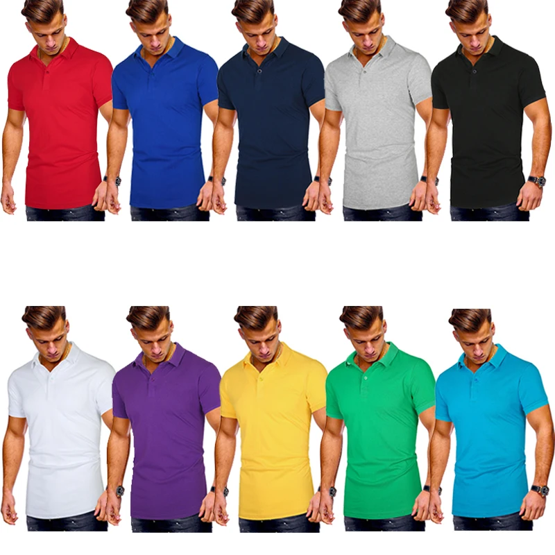 Verano Niños Y niñas Polo De Manga Corta Solapa Algodón Deportes Tops Color Sólido Ropa De Vacaciones LOGOTIPO Personalizado
