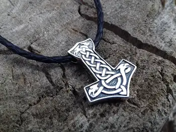 

Mjolnir Pendant Viking Jewelry Thor's Hammer Scandinavian Norse Amulet mjolnir necklace mjolnir talisman