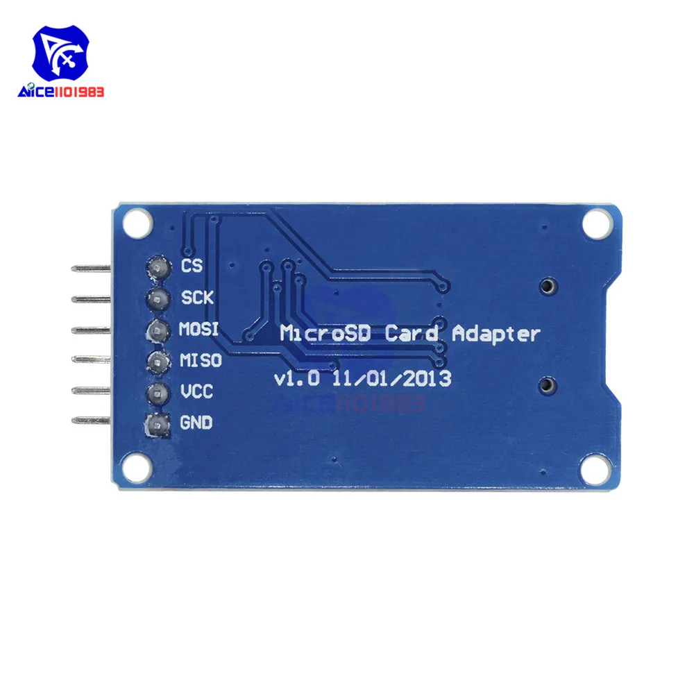 TF карта Micro SD интерфейс SPI для Ardiuno|Интегральные схемы| |