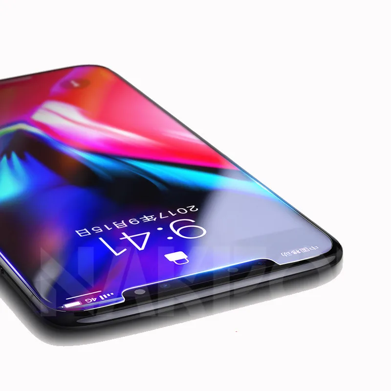 9H закаленное стекло для iPhone X XR XS 11 Pro Max 0,22 мм Защита экрана для iPhone 8 7 6 6S Plus 5 5S SE защитная пленка