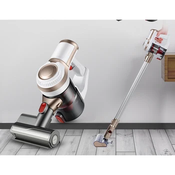 

2-in-1 Vertical Hand-held Vacuum Cleaner With Large Capacity Dust Box Low Noise Triple Filter Dust Collector