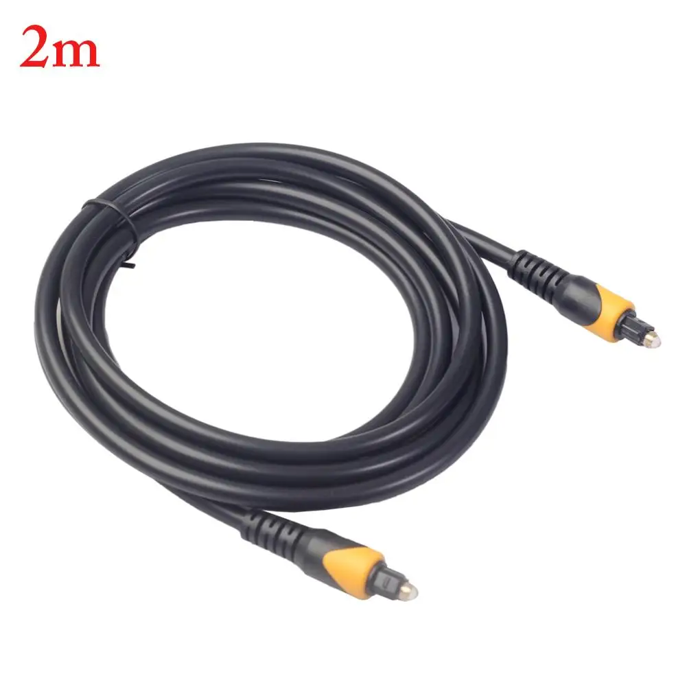 1 м 2 м 3 м 5 м HD цифровой аудио кабель прочный SPDIF цифровой коаксиальный кабель позолоченный MD DVD волоконный кабель для Toslink шнур SPDIF
