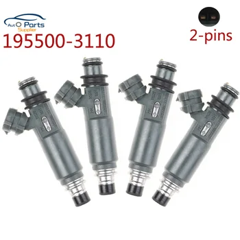 

4pcs 195500-3110 1955003110 Fuel Injector For Mazda 323 F BG Bj 94 Protege 1.5L 1.6L 97-03 Injection Nozzle