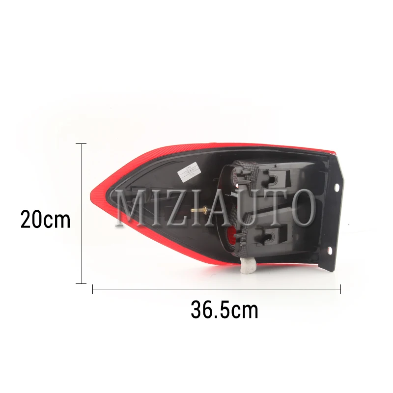MIZIAUTO задний фонарь, пригодный для Ford EcoSport 2013 14 15 тормозной фонарь, задний фонарь, задний бампер, задний стоп-фонарь