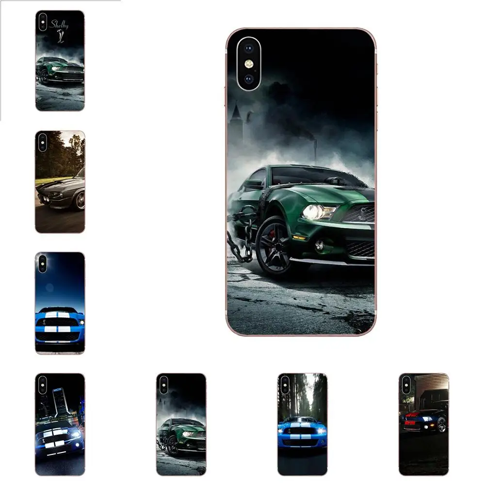 Мягкий/сотовый телефон случае Шелби Кобра для Mustang из аналого-цифровой