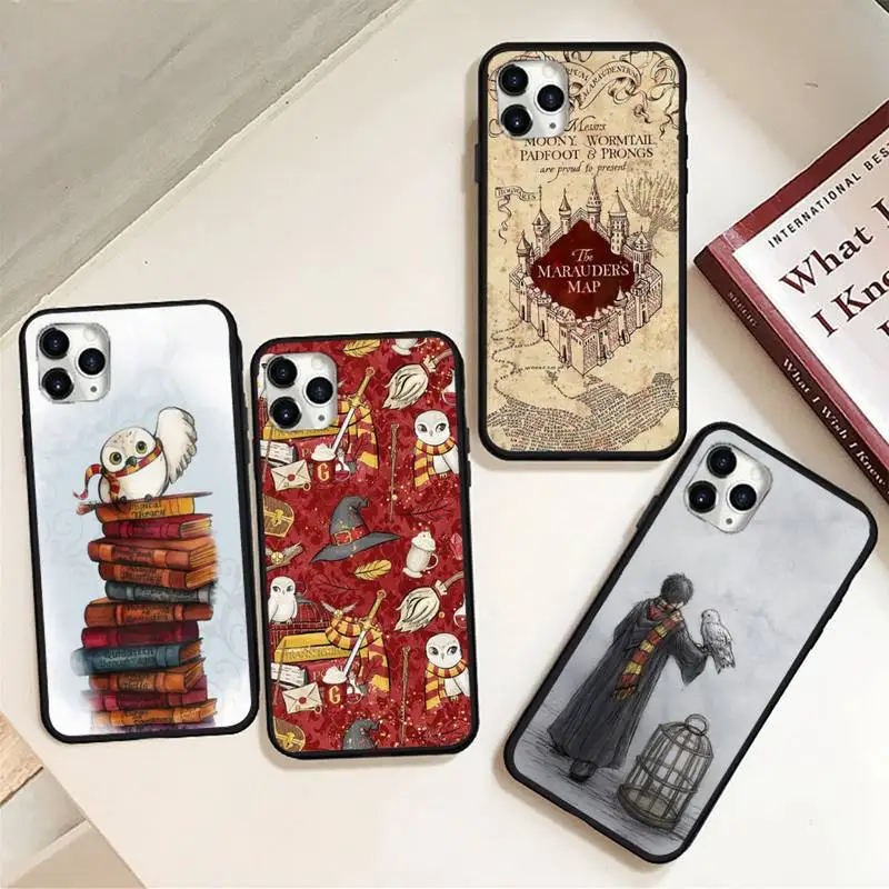 

eternally Hogwart Harries Potter Comic design Phone Case for iPhone 11 12 pro XS MAX 8 7 6 6S Plus X 5S SE 2020 XR