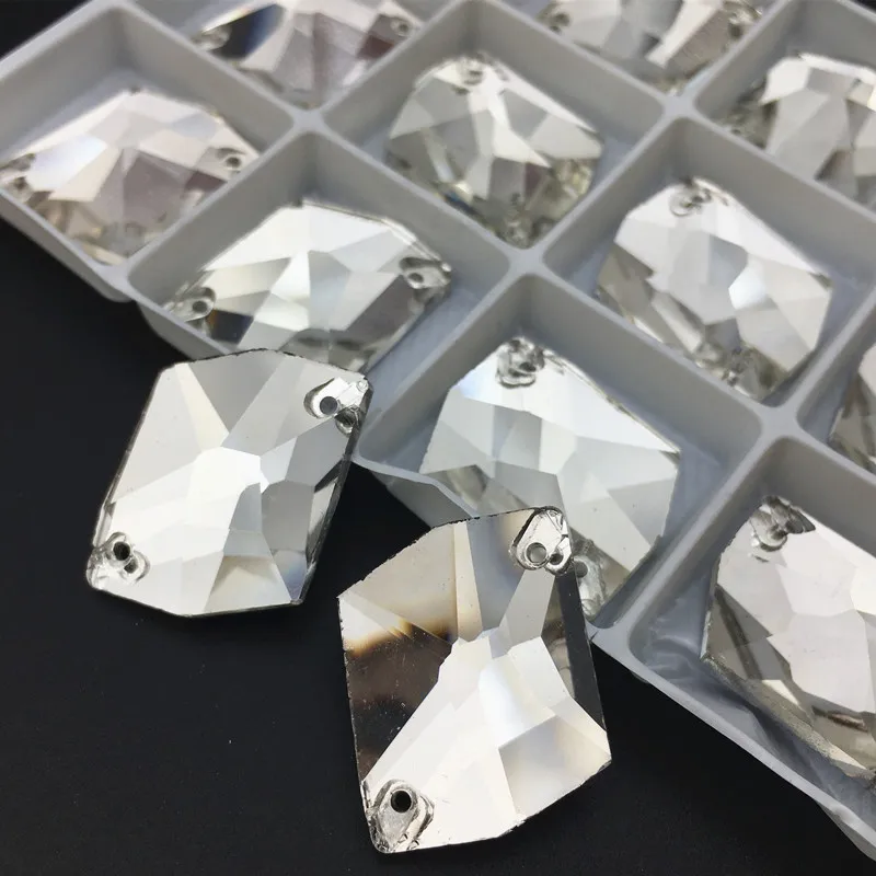 Crystals Sewing Glass Crystal Rhinestone Crystal Glass Sew Glass Crystal Dress Sew Beads