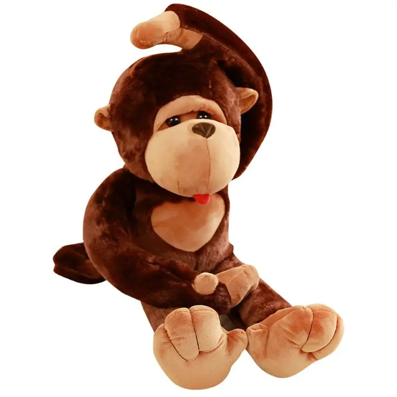43 "огромный размер мультфильм обезьяна с большим ртом плюшевые игрушки Горилла алмаз плюшевые куклы мягкие подушки для детей игрушки