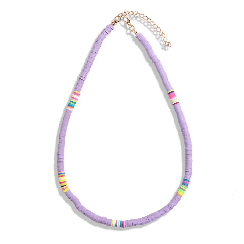 Flatfoosie ручной работы мягкие керамические серьги-кольца для женщин модные богемные разноцветный круг яркие серьги украшения подарки - Окраска металла: 125PP