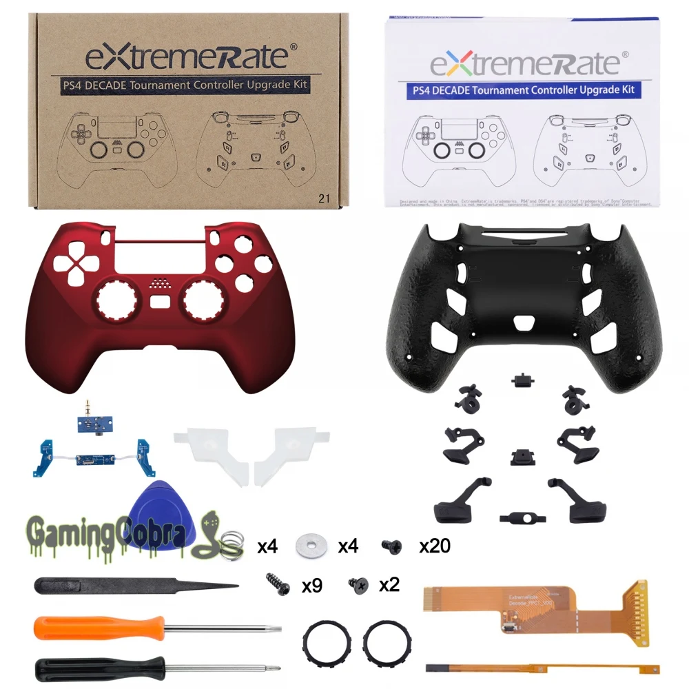 Placa de Atualização Pára para Ps4 Década Torneio Controlador Ergonômico Escudo Voltar Botões Disparador Jdm-040 - 050 055 & - Image 3