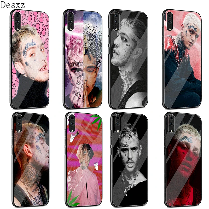 Desxz стеклянный Чехол для мобильного телефона Lil Peep Bo роскошный