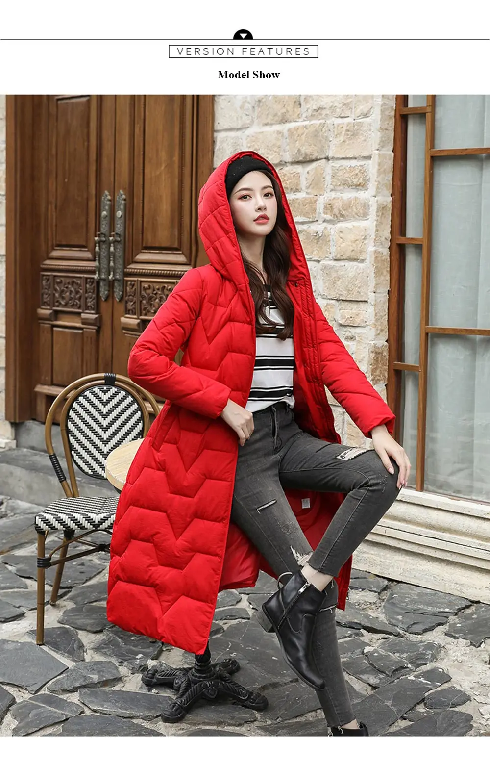 Высококачественный осенне-зимний жакет, женский пиджак, Длинная зимняя куртка с капюшоном, женские парки, зимняя куртка s и пальто с поясом
