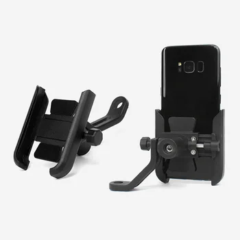 

Bicycle Mobile Phone Bracket Bike Motorcycle GPS Holder Aluminum Alloy