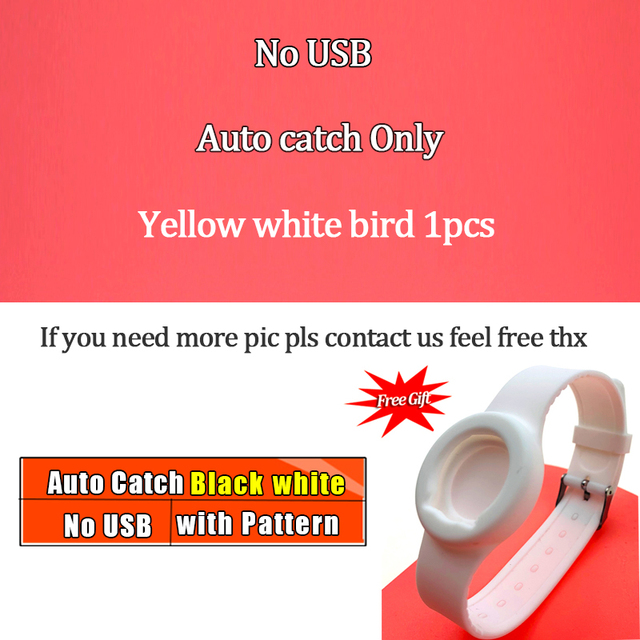 Bracelet For Powermon Go Plus Wristband Bracelet Device Bluetooth-Compatible For IOS For Android Manual /Auto catch Version