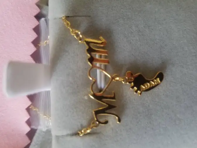 Stainless Steel Personalized Feet Necklaces for Women Family Gift Customized Nameplate Jewelry unique baby shower gifts for mom to be 11 U1baa18da87fd43dd8b79ed37d4434c67E