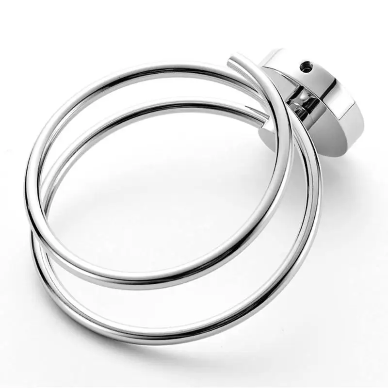 

Stainless Steel Bathroom Hairdryer Hanger Holder Wall Hanging Type Chromium Plating Durable Shelf Storage Rack Organizer