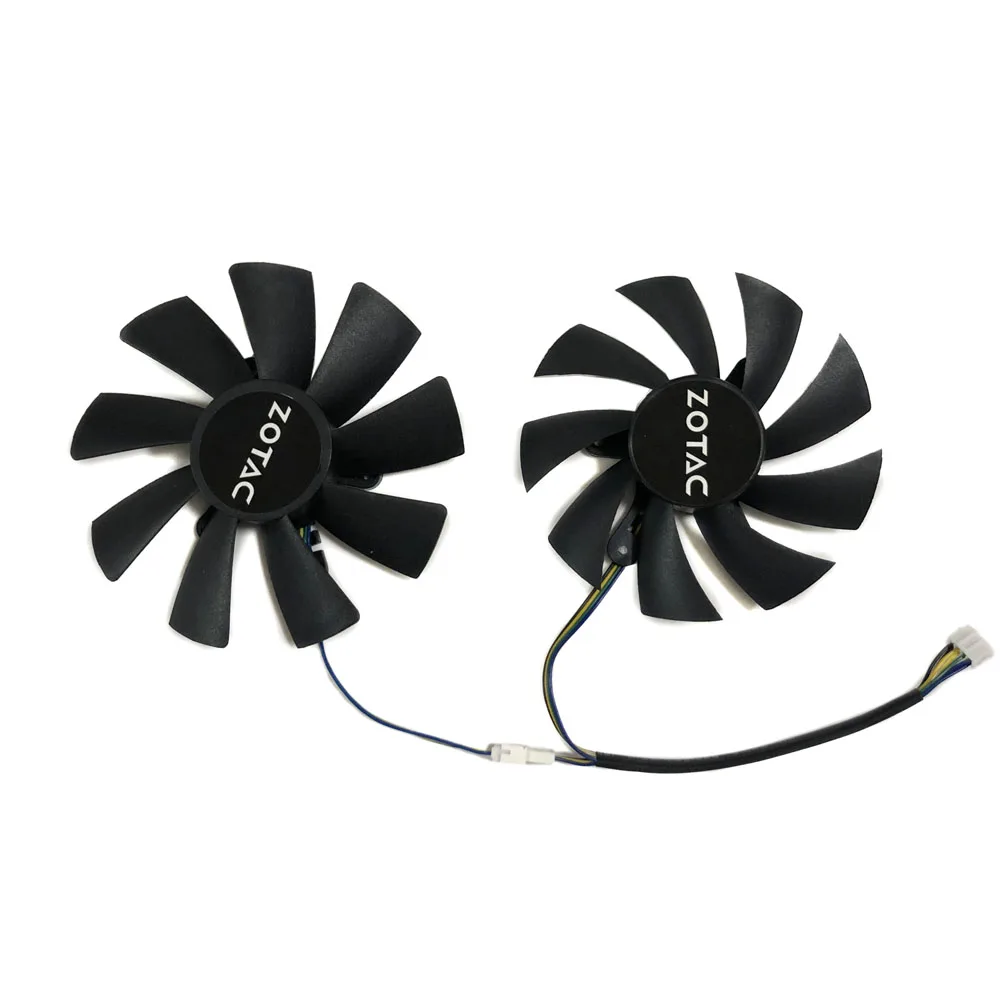 2 Pz/Set Gpu Cooler,Gaa8S2U(95Mm) Ga92S2H(85Mm),Ventilatore Per Schede Grafiche,Per Zotac Gtx 1080Ti Mini,Per Zt-P10810G-10P,Per Zotac Gtx1070 Ti Mini