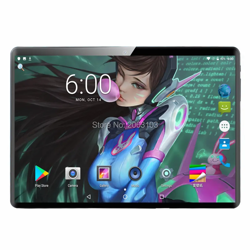 

2.5D Glass 10 inch Tablet pc Deca Core 6GB RAM 128GB ROM 1920*1200 IPS Tablets Android 9.0 Dual Sim 4G Tablets 10 10.1+Gifts
