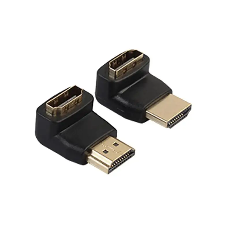 HDMI 2,0 Кабельное Аудио Видео кабель 3 м/5 м/10 м проводной шнур высокого Скорость 4K x 2K плоский кабель HDMI кабель со штыревыми соединителями на обоих концах для подключения+ 90/270 градусов адаптер
