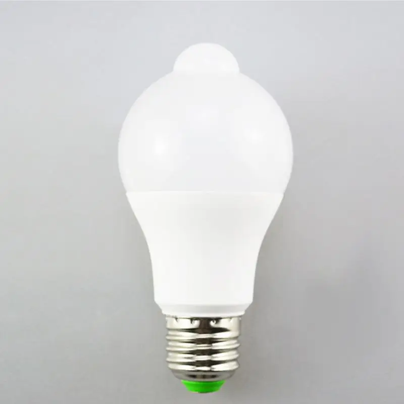 E27 LED PIR Motion Sensor Lamp 10W 85-265V Dusk to Dawn Night Light Bulb Home
