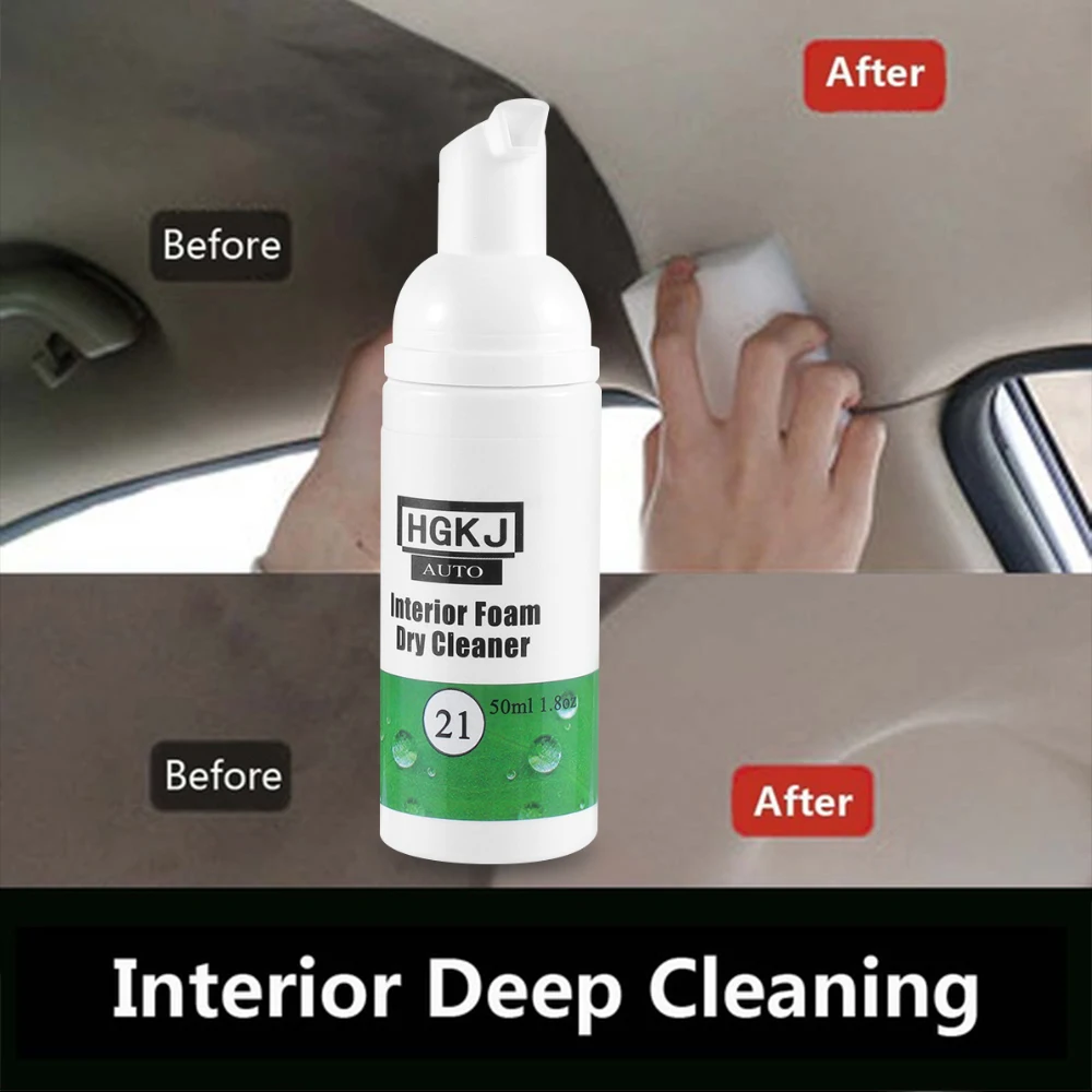 1PC50mlCarInteriorCleaningFoamDryCleanerPanelDashboardHome