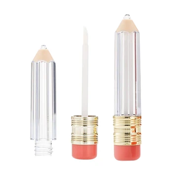 

1New 0pcs 5ml Empty Lip Gloss lip glaze Tube Eyelash Brush Container Lipstick Lipbalm Packing Makeup Tool Bottle