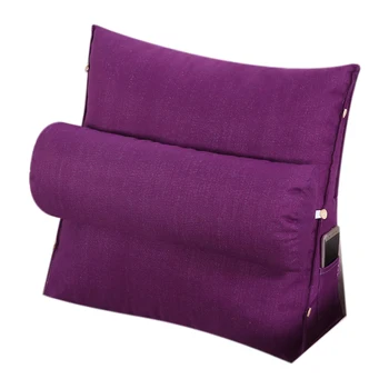 

Adjustable Lumbar Cushion Backrest Support Pillow Cushion Home Sofa Seat Support Chair Pillow Sofa Lumbar Cushion Pillow Removab