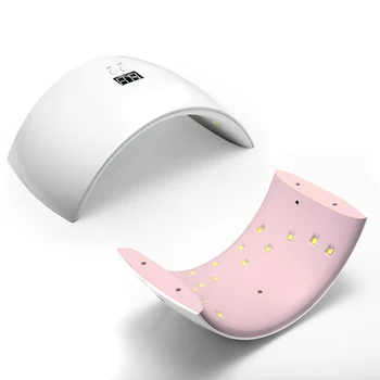 

24W 15LED Quick Nail Dryer UV Curing Quick Dry Lamp Curing Art Tool for UV LED Gel Nails Manicure Tools