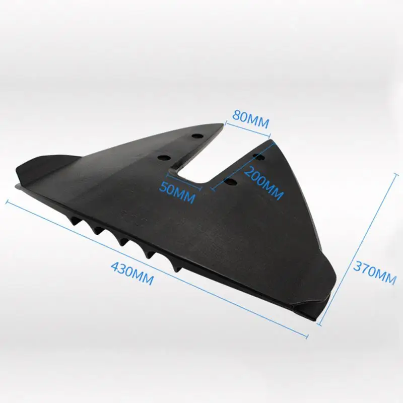 

Durable outboard textured surface accessories anti-corrosion wave board smooth edge hardware ABS marine anti-UV substitute