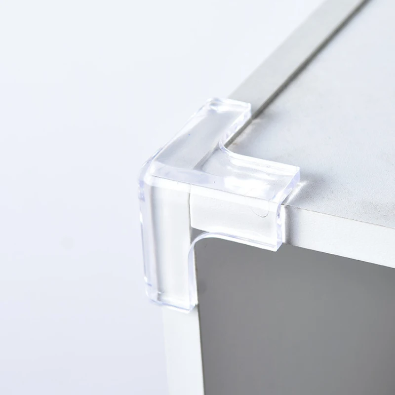 4 Uds bebé de silicona de seguridad Protector de esquina de la Mesa de Anti-colisión niños Anti-ángulo de colisión Edge protectores para las esquinas de la cubierta